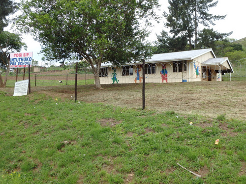 all schools are fenced compounds and have only one entrance/exit.